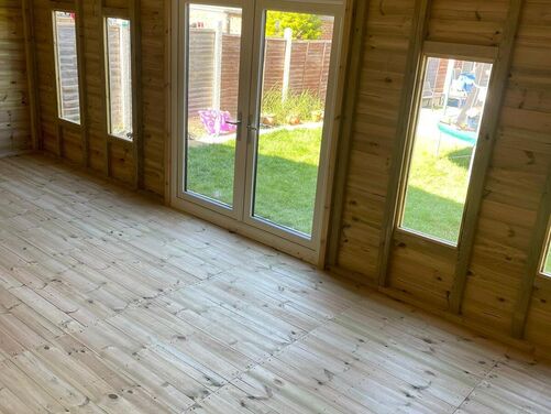 #PVC012 22x10 Apex Summer House