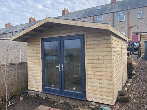 #PVC068 11x11 Apex Summer House