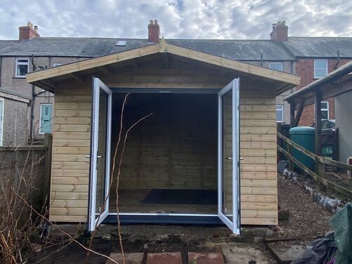 #PVC068 11x11 Apex Summer House