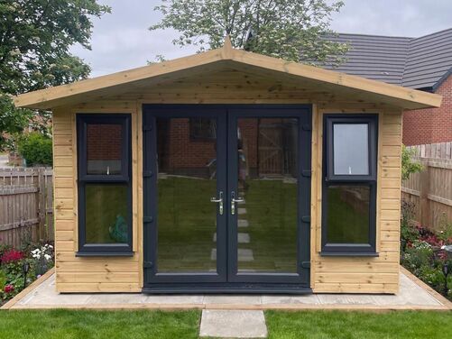 #PVC015 12x10 Apex Summer House