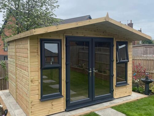 #PVC015 12x10 Apex Summer House