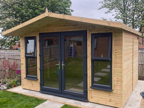 #PVC015 12x10 Apex Summer House