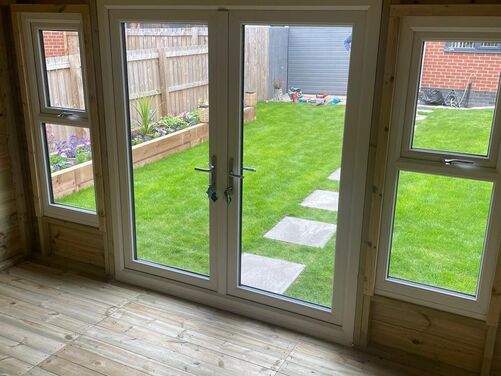 #PVC015 12x10 Apex Summer House