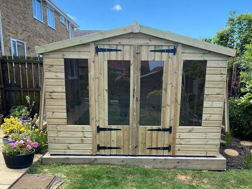 #SHA004 10x8 Apex Summer House