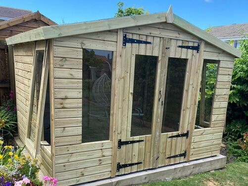 #SHA004 10x8 Apex Summer House