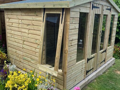 #SHA004 10x8 Apex Summer House