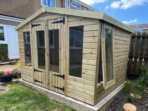 #SHA004 10x8 Apex Summer House