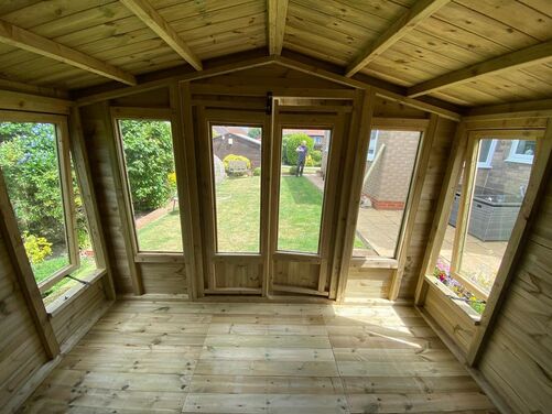 #SHA004 10x8 Apex Summer House