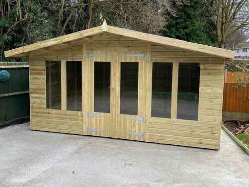 #SHA021 14x10 Apex Summer House