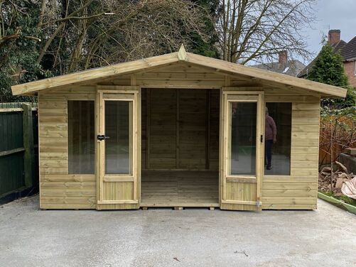 #SHA021 14x10 Apex Summer House