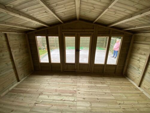 #SHA021 14x10 Apex Summer House