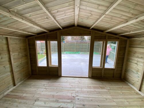 #SHA021 14x10 Apex Summer House