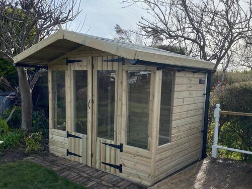 #SHA022 8x6 Apex Summer House