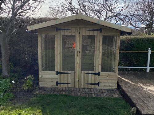 #SHA022 8x6 Apex Summer House