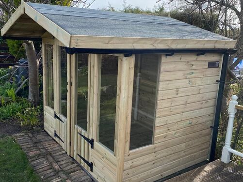 #SHA022 8x6 Apex Summer House