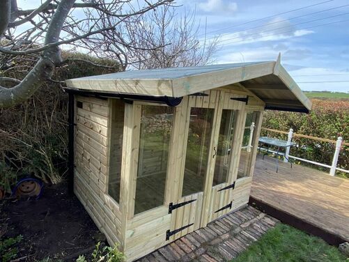 #SHA022 8x6 Apex Summer House