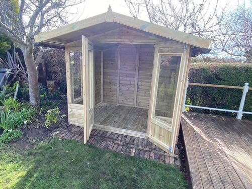 #SHA022 8x6 Apex Summer House