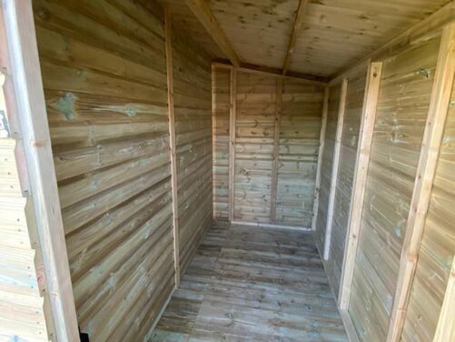 #SHA052 16x8 Apex Summer House Combi