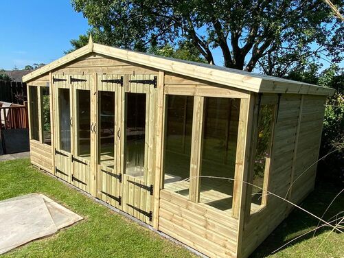 #SHA026 16x10 Apex Summer House