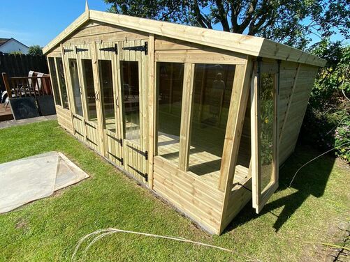 #SHA026 16x10 Apex Summer House