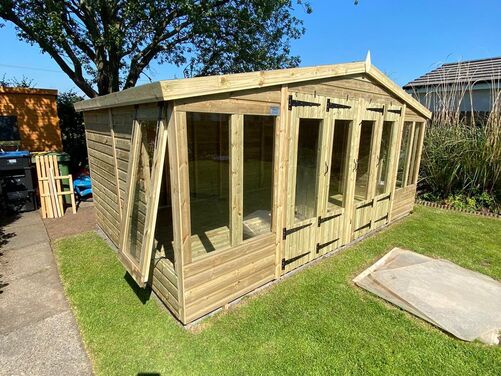 #SHA026 16x10 Apex Summer House