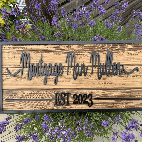 Rustic Wall Decor | Custom Name Sign | Personalised Family Sign | Established Sign