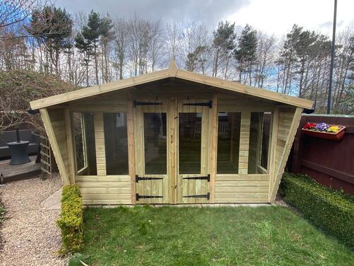 #SHA015 12x8 Apex Summer House