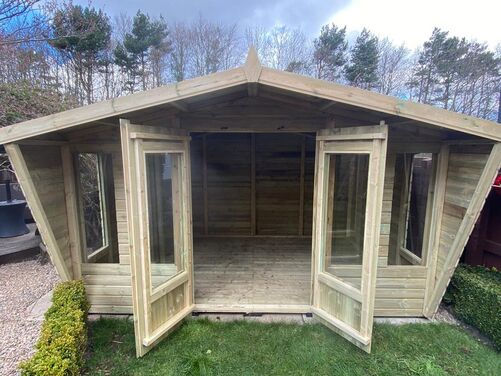 #SHA015 12x8 Apex Summer House