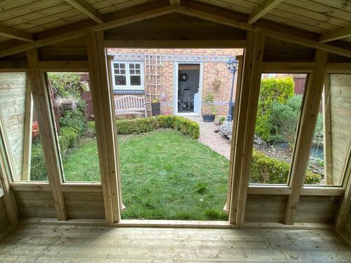 #SHA015 12x8 Apex Summer House