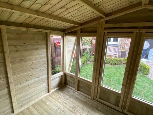 #SHA015 12x8 Apex Summer House