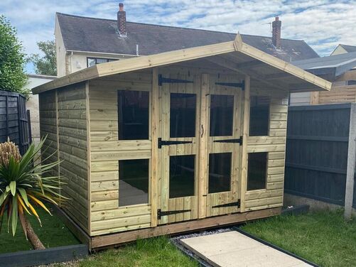 #SHA028 10x10 Apex Summer House