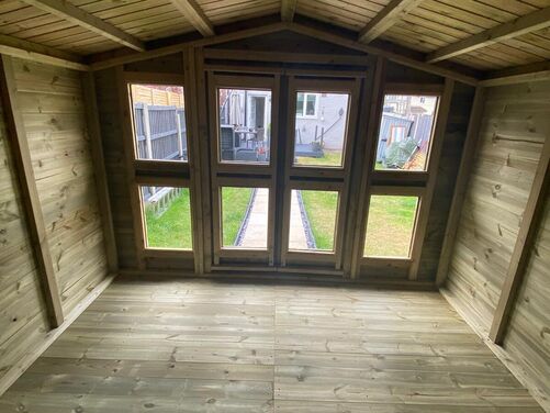 #SHA028 10x10 Apex Summer House