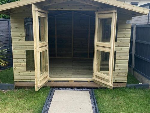 #SHA028 10x10 Apex Summer House