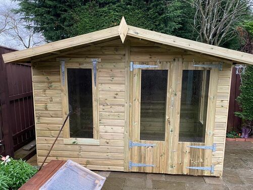 #SHA062 10x8 Apex Summer House