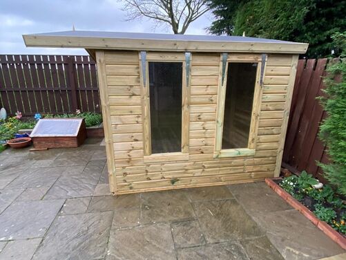 #SHA062 10x8 Apex Summer House