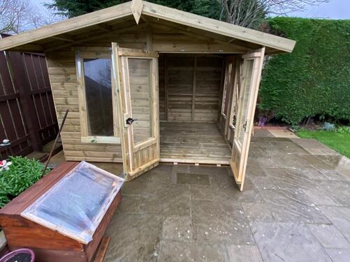 #SHA062 10x8 Apex Summer House