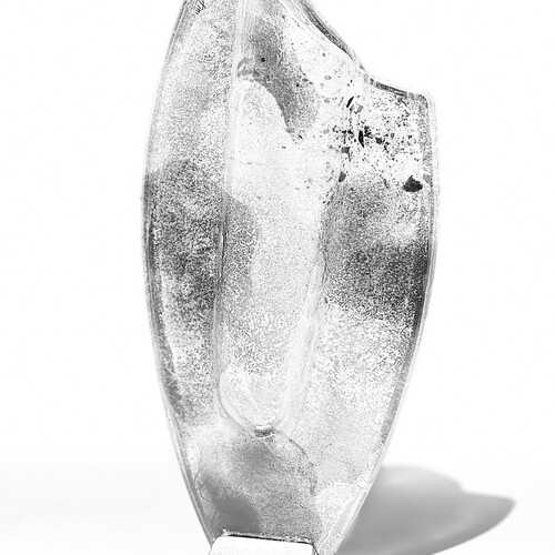 All Green - Oval Vase