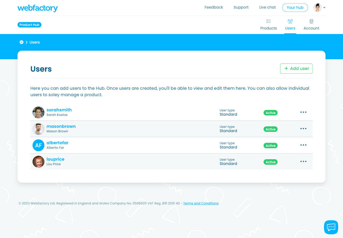 Introducing the new Webfactory Hub!