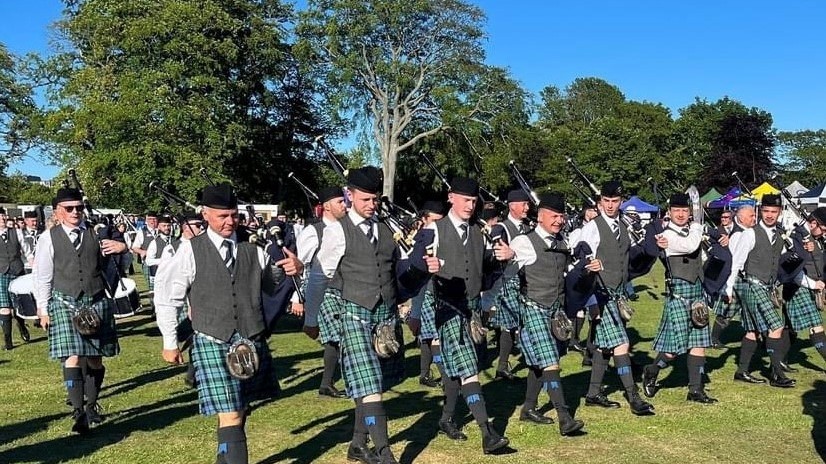 Inveraray and District Pipe Band win Grade 1 European  Championships 2023