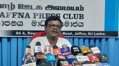 தீயில் கருகிய அதி சொகுசு பேருந்தின் உரிமையாளரது ஊடகச் சந்திப்பு