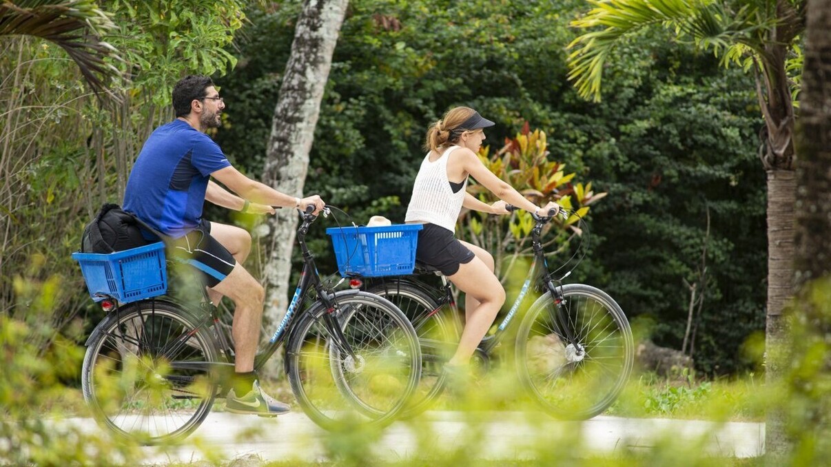 Cycle in La Digue Island