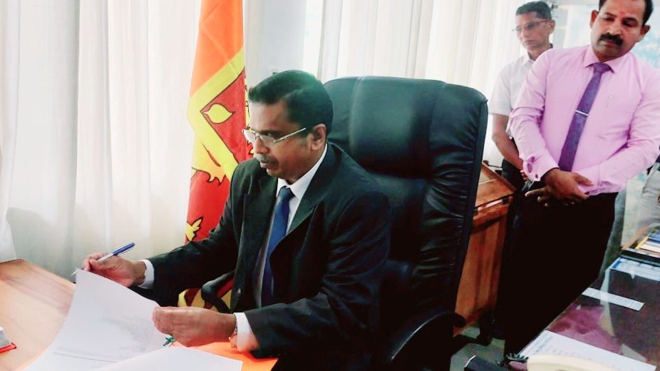 சிந்தக்க அபேவிக்ரம கடமையேற்பு