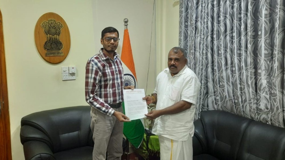 இந்திய பிரதமரிடம் தமிழ் தேசிய மக்கள் முன்னணி கோரிக்கை