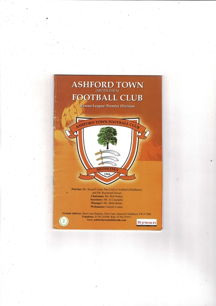 More Football Programmes listed today
