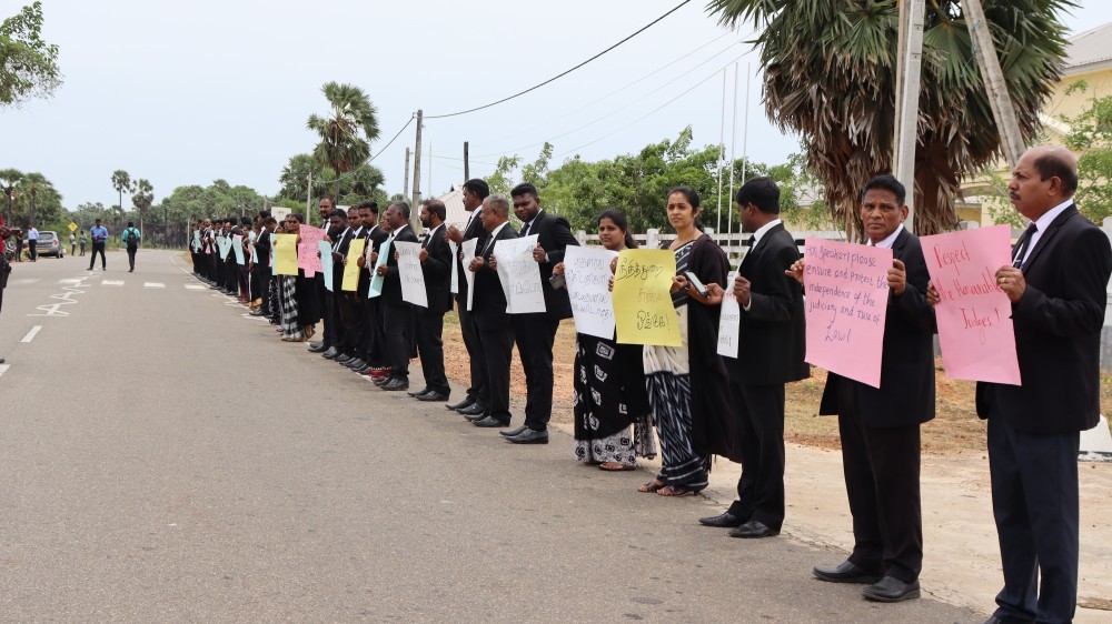 சட்டத்தரணிகளின் பகிஷ்கரிப்பு