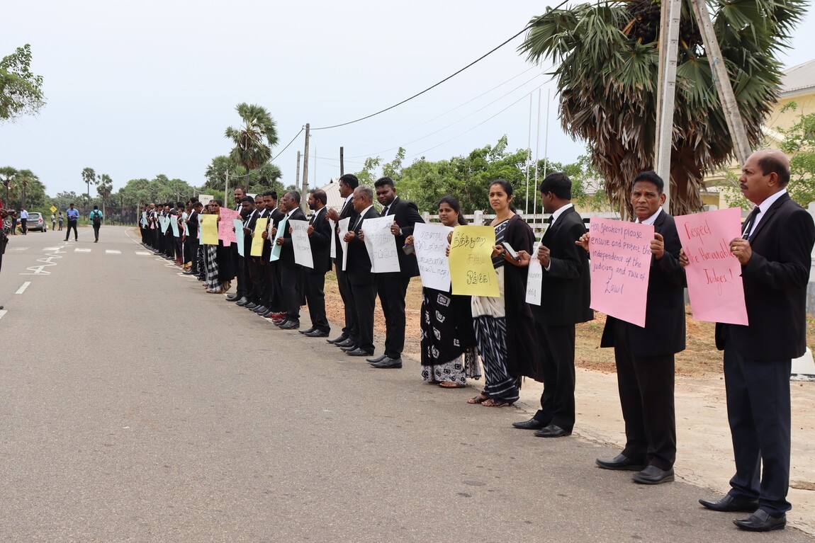 சட்டத்தரணிகளின் பகிஷ்கரிப்பு