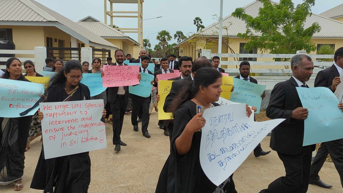 சட்டத்தரணிகளின் பகிஷ்கரிப்பு