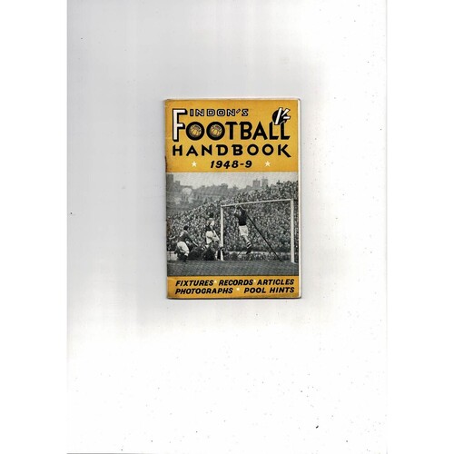 Findon's Football Handbook 1948/49