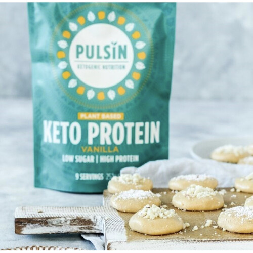 Pulsin Keto Vanilla Protein Powder 252g or 980g