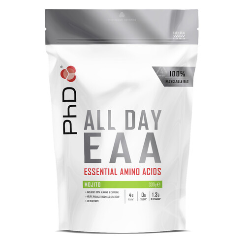 PhD All Day EAA (Essential Amino Acids) - Mojito 300g